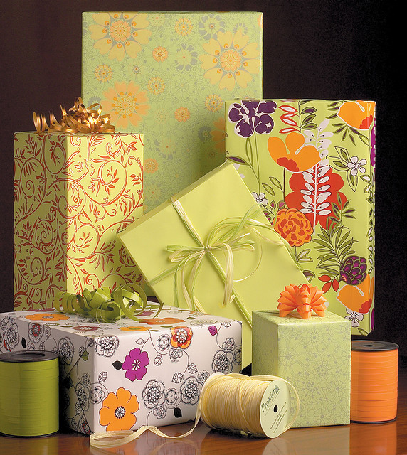 Beautifully wrapped gifts